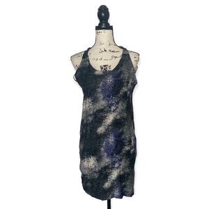 Marc by Marc Jacobs SZ M tie neck abstract sheath dress